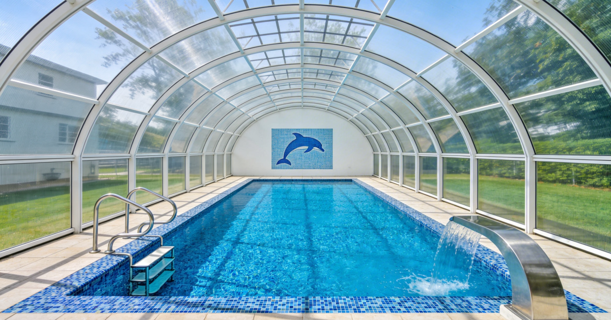 Zadaszenia do basenów hotelowych